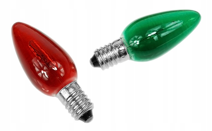 Lampki choinkowe tradycyjne Światełka na choinkę Retro PRL Żabki Świeczki 5