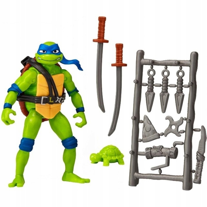 WOJOWNICZE ŻÓŁWIE NINJA Figurka LEONARDO 83281 11cm TMNT 043P812