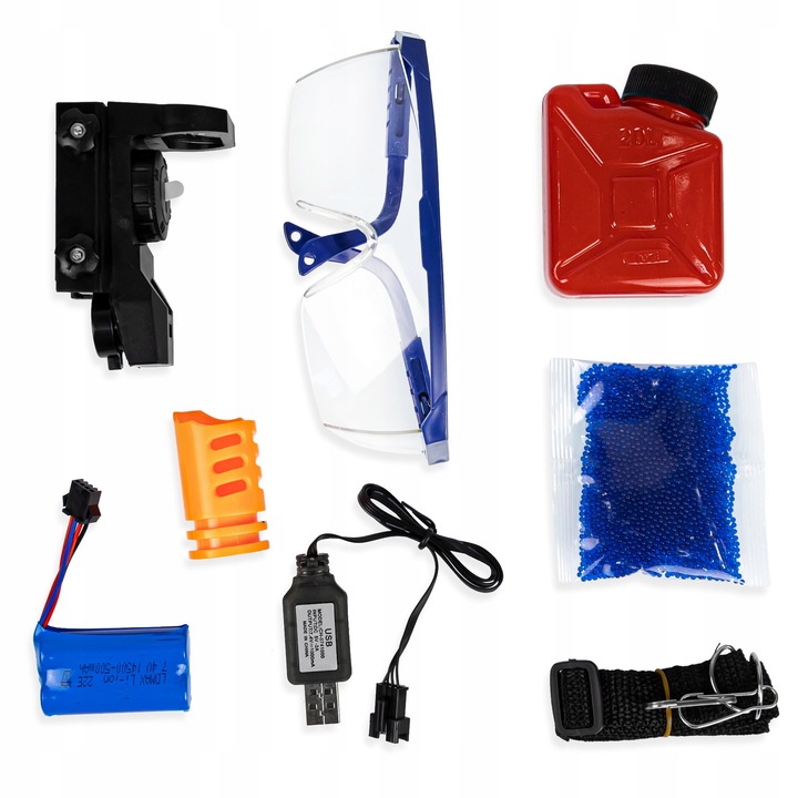 KARABIN PISTOLET AUTOMAT NA KULKI ŻELOWE ZESTAW