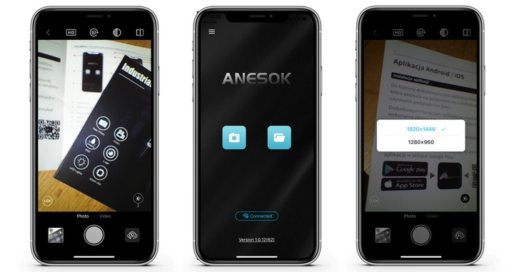 Kamera INSPEKCYJNA DUO ENDOSKOP DWIE KAMERY 2M 7LED 2xFHD WIFI do iPHONE