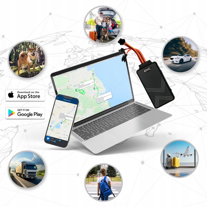 Lokalizator GPS PODSŁUCH ODCIĘCIE PALIWA POJAZDU