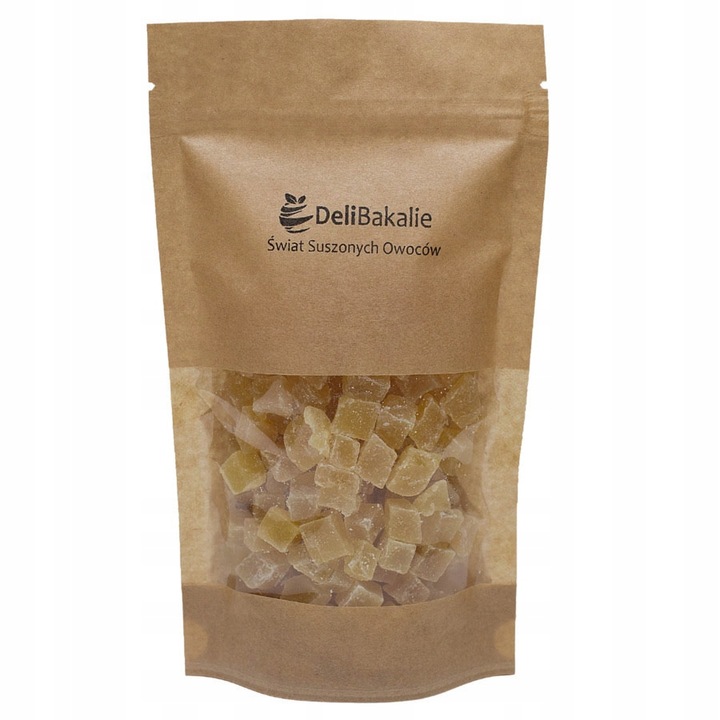 Imbir kandyzowany kostka 1kg DeliBakalie