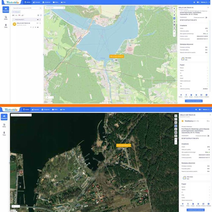 Lokalizator GPS do Samochodu Na Magnes Nadajnik SIM GSM ORLLO TRACK-1 4G