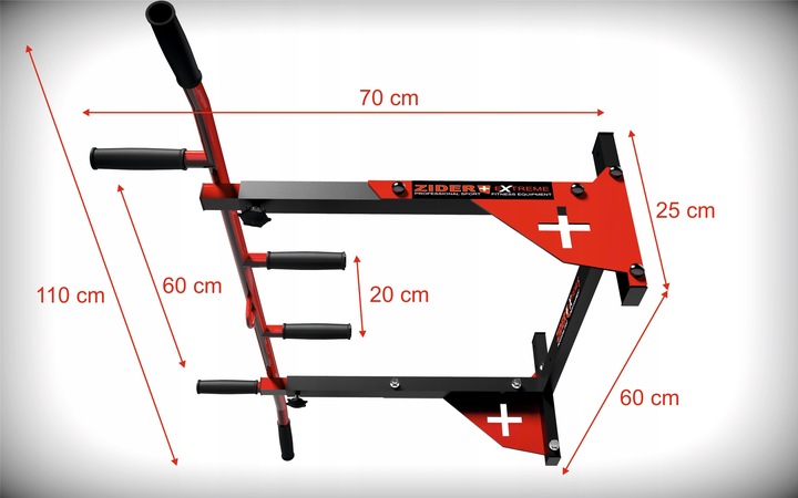 DRĄŻEK DO CWICZEŃ PODCIĄGANIA ZIDER PULL UP NEW