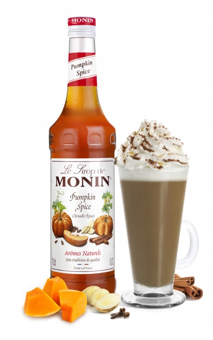 Syrop smakowy MONIN PUMPKIN SPICE-korzenno-dyniowy