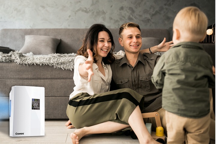 OSUSZACZ POWIETRZA OCZYSZCZACZ POCHŁANIACZ WILGOCI 2L 65W + PILOT TIMER