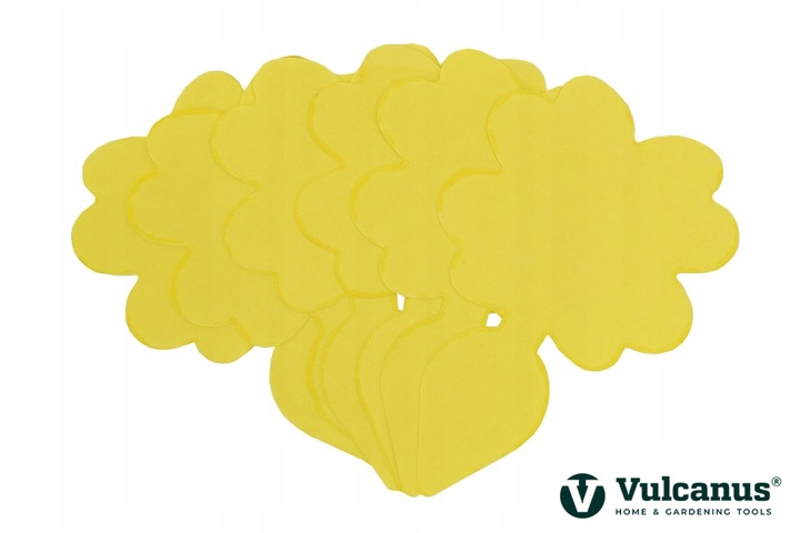 48x Żółty Lep Do Kwiatów Do Doniczek Ziemiórki Mszyce Muszki Owady Lepy