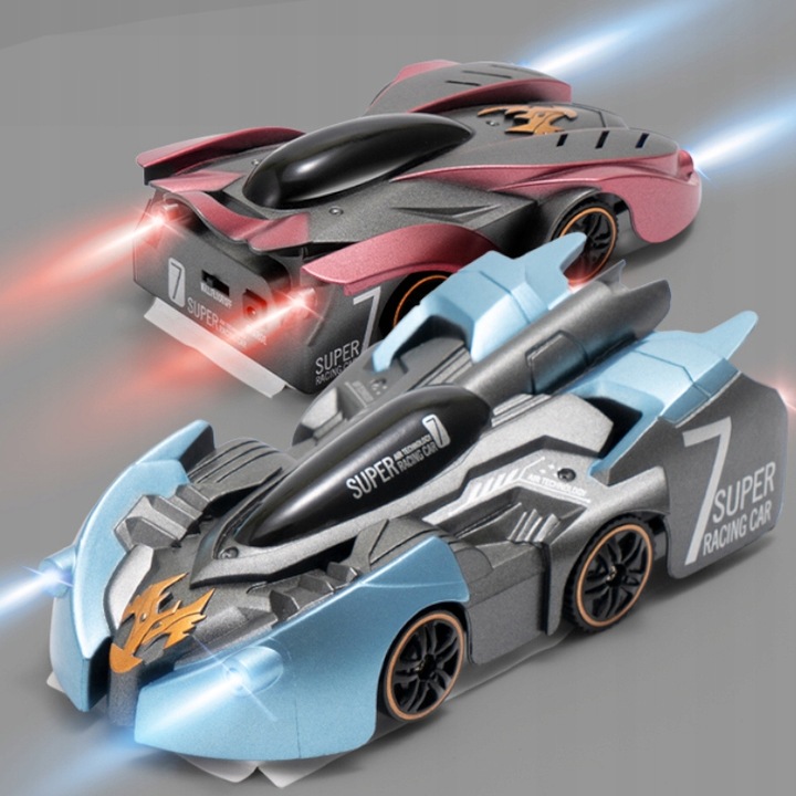 SAMOCHÓD JEŹDZĄCY PO ŚCIANACH ŚCIANIE SUFICIE ZDALNIE STEROWANY AUTO