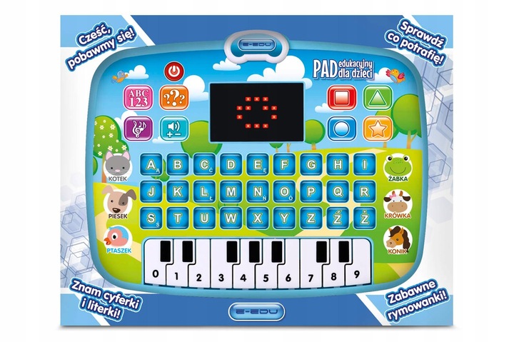 LAPTOP TABLET DOTYKOWY EDUKACYJNY KOMPUTER LCD PL