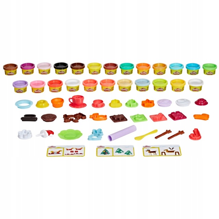 Play-Doh Ciastolina Kalendarz Adwentowy Świąteczny akcesoria Hasbro G0501