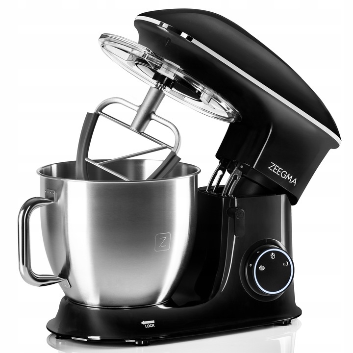 ROBOT kuchenny planetarny WIELOFUNKCYJNY MIKSER 2200W DUŻA misa 6,5L Zeegma