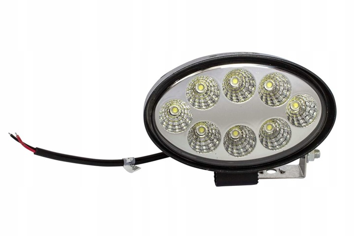 Reflektor roboczy halogen 8-led 24W 1800lm 12V 24V