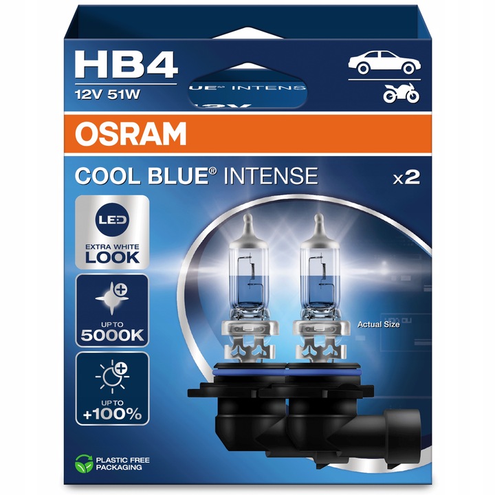 Osram Cool Blue Intense NextGen HB4 Nowa Generacja