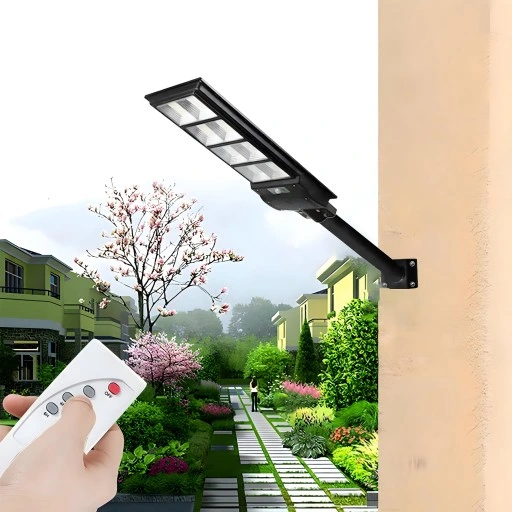 LAMPA SOLARNA ULICZNA LED Z CZUJNIKIEM RUCHU 360W
