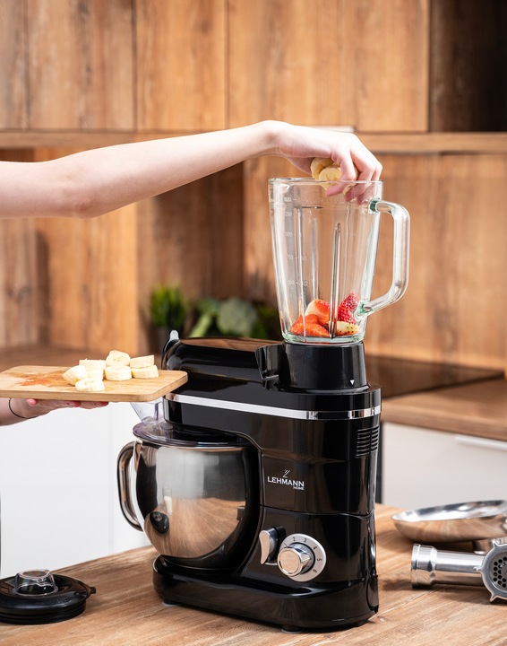 ROBOT KUCHENNY PLANETARNY MIKSER BLENDER 3000W MASZYNKA DO MIĘSA + PRZEPISY