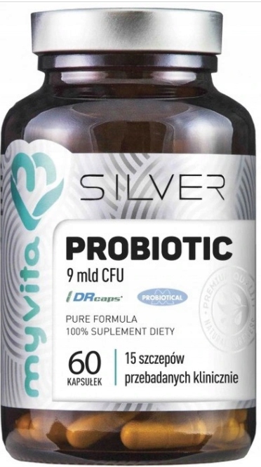 MYVITA PROBIOTIC 60k PROBIOTYK 15 SZCZEPÓW JELITA