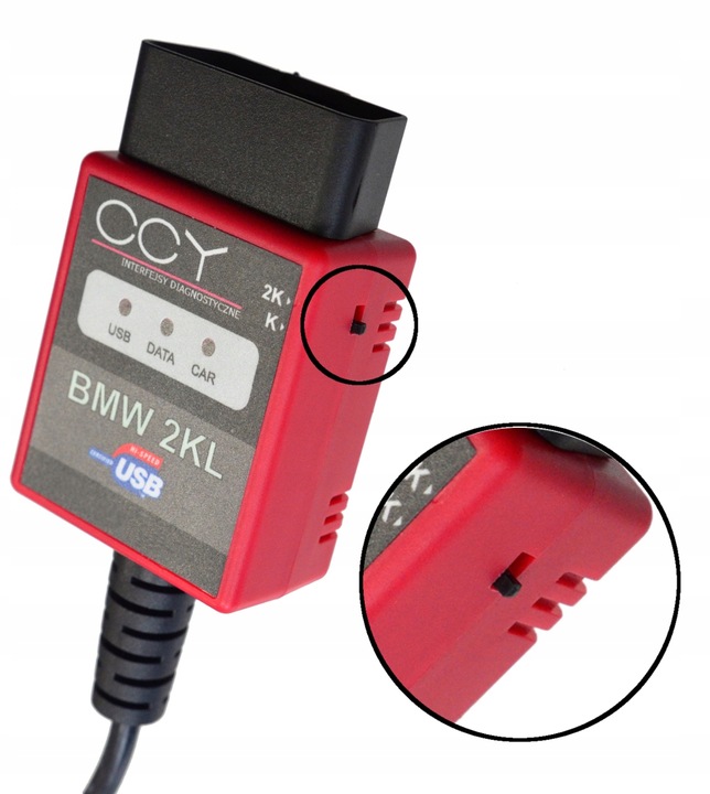 POLSKI Interfejs OBD2 DLA BMW INPA 2KL e39 e46 e60