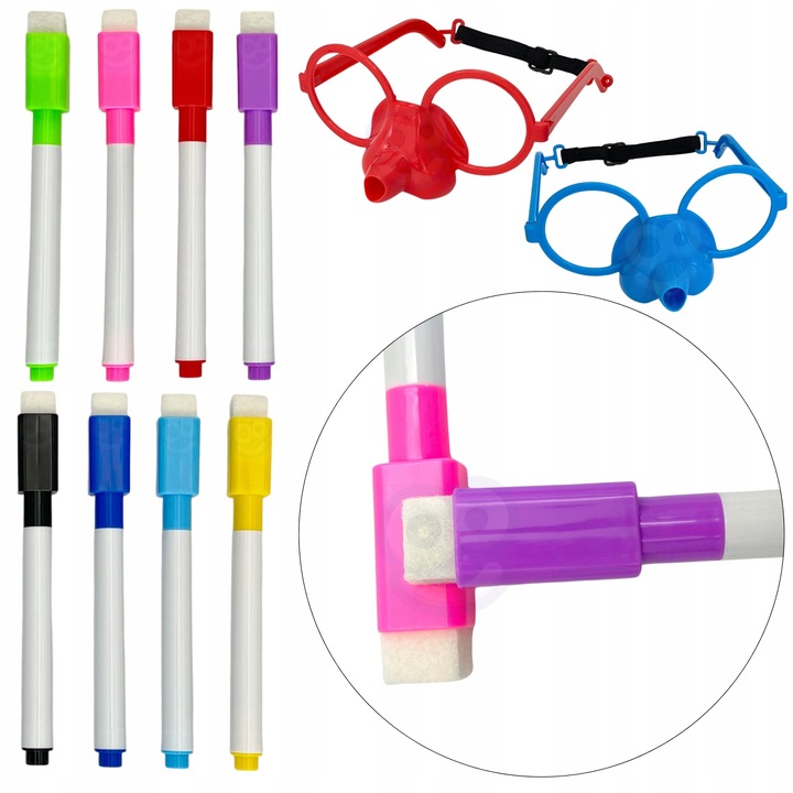 GRA NARYSUJ I ZGADNIJ OBRAZEK MALOWANIE NOSEM ZABAWKA RODZINNA WOOPIE