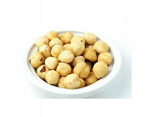 Orzechy Laskowe 1000 g PRAŻONE BLANSZOWANE CAŁE - SUPER JAKOŚĆ 1 kg