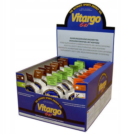 10x Vitargo żel energetyczny miks smaków ORYGINAŁ SZWECJA
