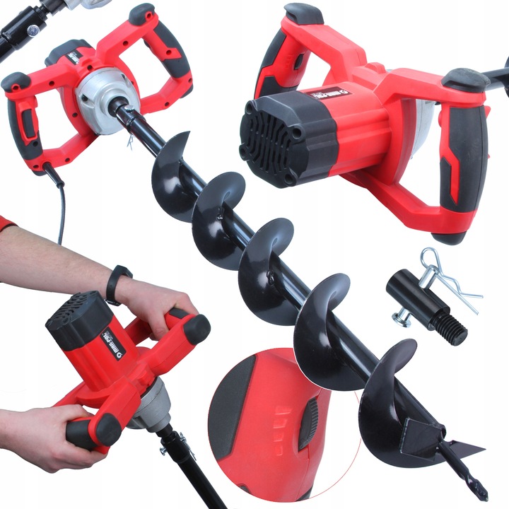 WIERTNICA ELEKTRYCZNA ŚWIDER PŁYNNA REGULACJA WIERTŁO 100 MM