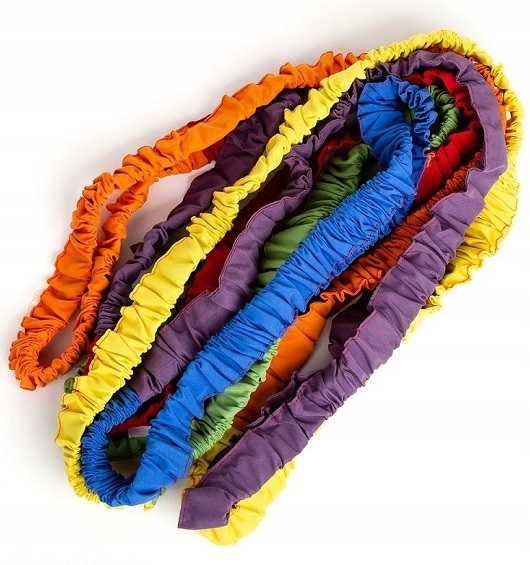 Guma sensoryczna animacyjna tęczowa AKSON 5M