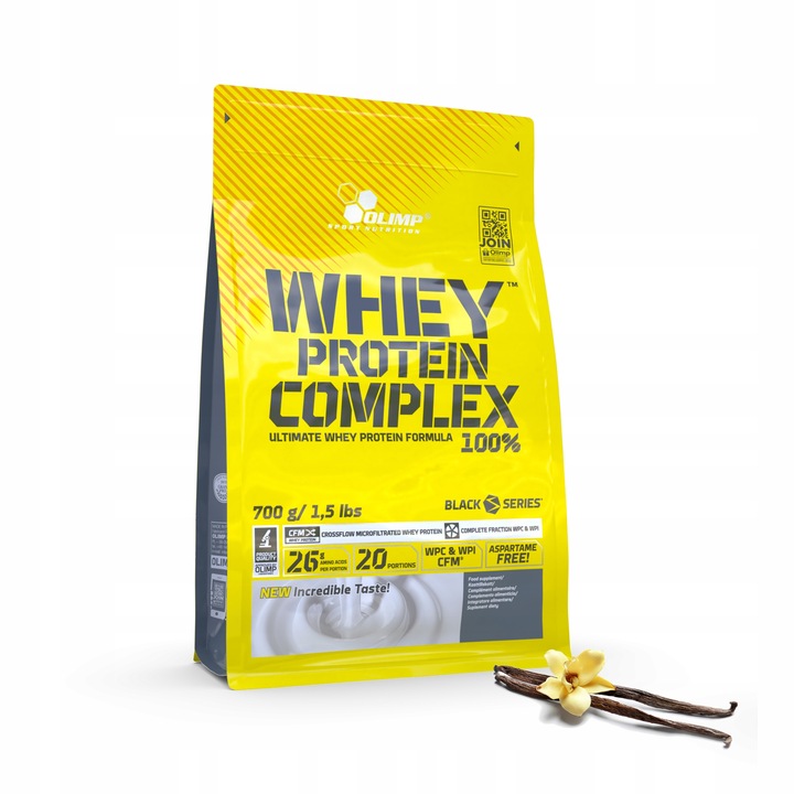 OLIMP WHEY PROTEIN COMPLEX 100% 700g BIAŁKO SERWATKOWE ODŻYWKA BIAŁKOWA