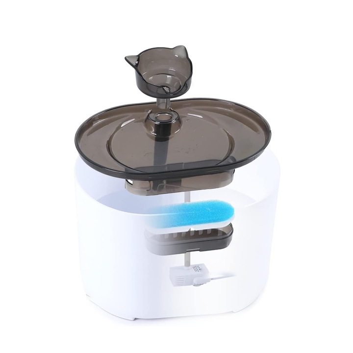 POIDEŁKO MISKA POIDŁO CICHA FONTANNA DLA KOTA PSA 2,2L AUTOMATYCZNE PŁOMYK