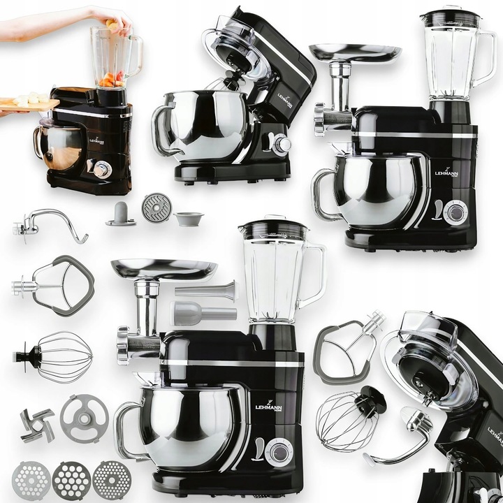 ROBOT KUCHENNY PLANETARNY LEHMANN 3000W MIKSER BLENDER MASZYNKA MIĘSA MOCNY