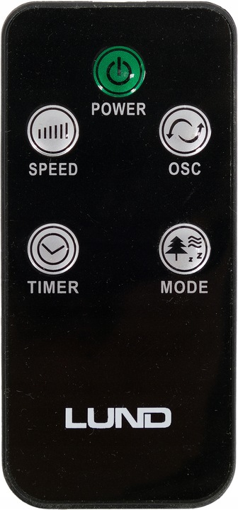 WENTYLATOR KOLUMNOWY LUND 95,5CM 50W WIATRAK PODŁOGOWY STOJĄCY LED +PILOT