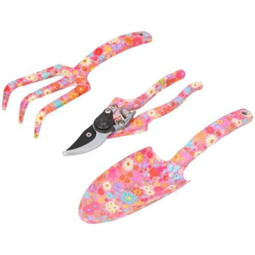 ZESTAW NARZĘDZI OGRODOWYCH FLOWER 3 SZT FORESTER