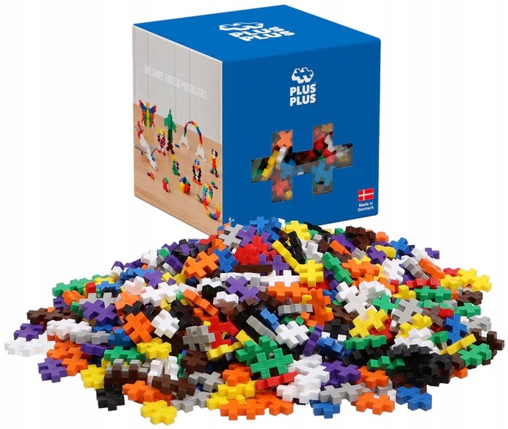 Klocki konstrukcyjne Plus-Plus Basic zestaw klocków 600 elementów