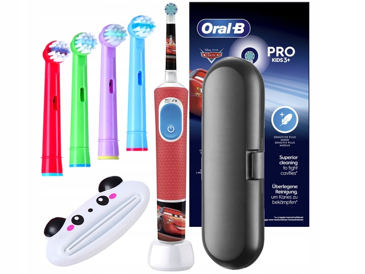 Szczoteczka Elektryczna dla Dzieci Oral-B Vitality Pro D103 Kids Auta Etui