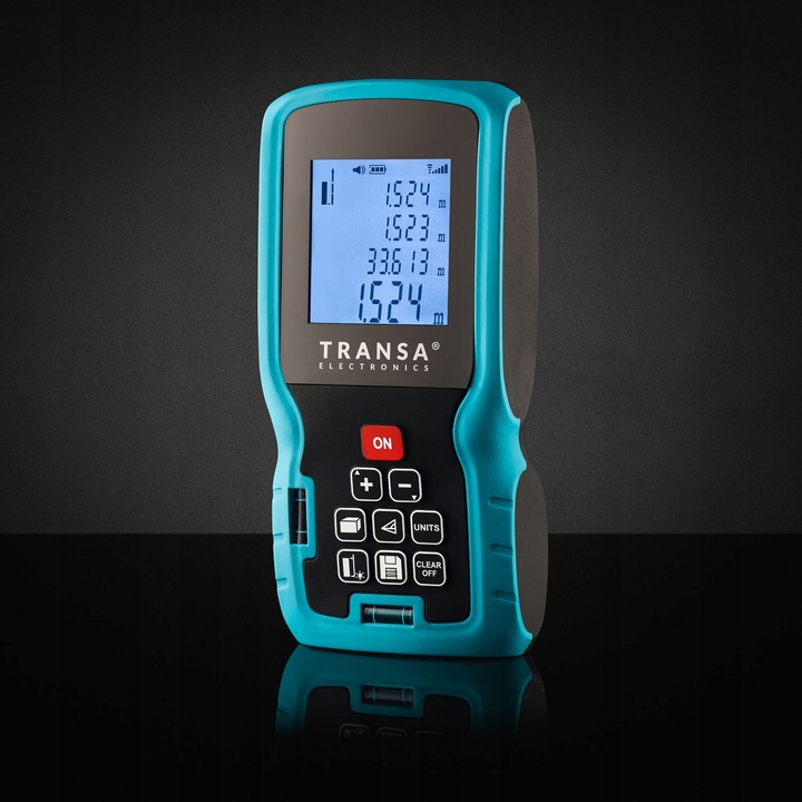 Dalmierz laserowy Cyfrowy miernik odległości Transa Electronics 60M