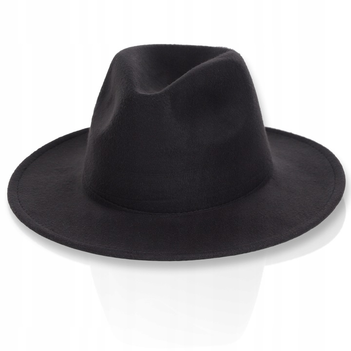 Kapelusz męski filcowy czarny