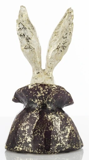 FIGURKA FIGURA - POPIERSIE ZAJĄCA KRÓLIKA model II