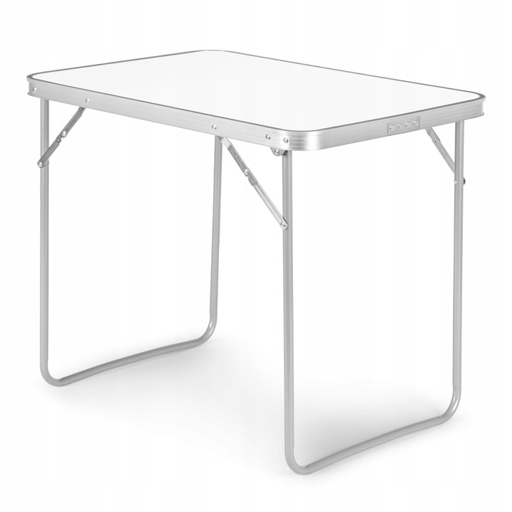 STOLIK ROZKŁADANY TURYSTYCZNY NA PIKNIK 70 X 50 CM BIAŁY
