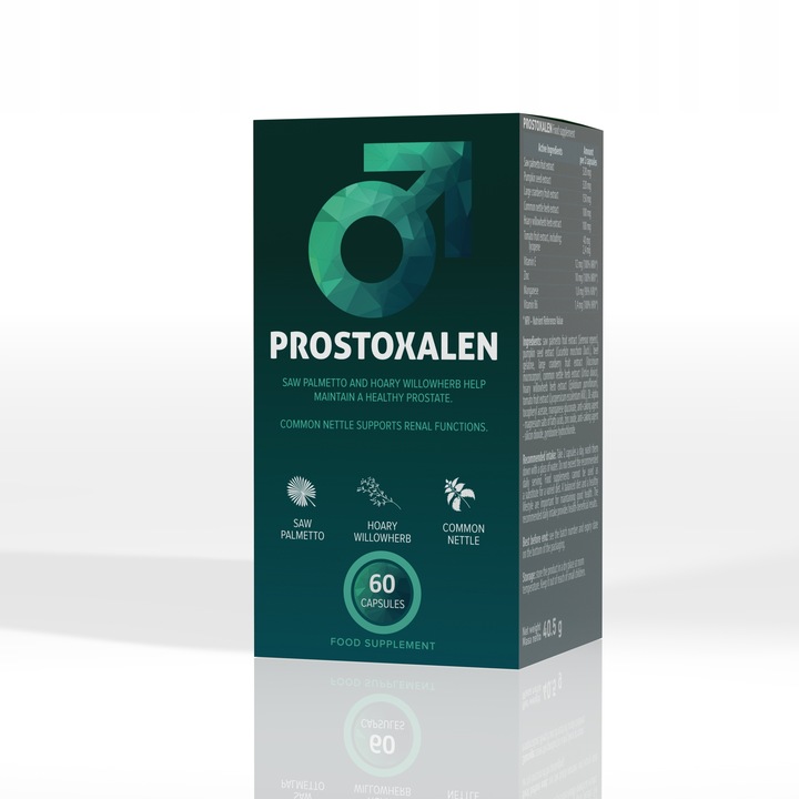 Prostoxalen - kapsułki z palmą sabałową na prostatę
