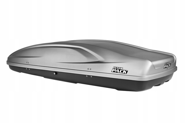 BOX BAGAŻNIK DACHOWY STELLA 480 SREBRNY OBUSTRONNIE OTWIERANY