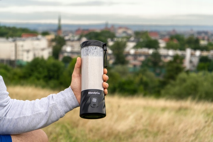 Blender BlendyGo 3 Bezprzewodowy Kielichowy USB ORYGINALNY MOC CZARNY 250W