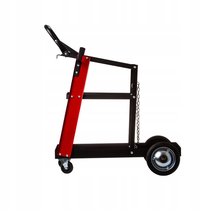 WÓZEK. SPAWALNICZY. DO SPAWAREK z półką na butle METALOWE KÓŁKA POD MIGOMAT