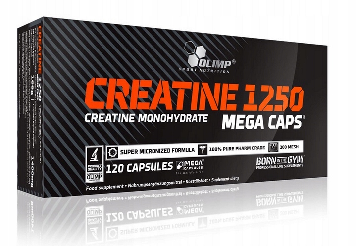 OLIMP CREATINE 120C MONOHYDRAT KREATYNA + WITAMINY