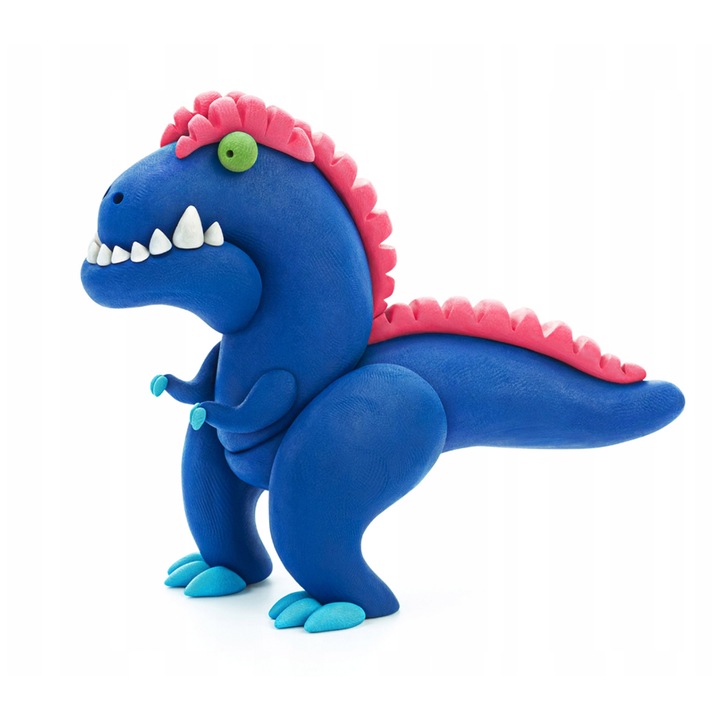 Hey Clay Masa Plastyczna Dinozaury Dinos Zestaw Kreatywny 15 Tub Akcesoria