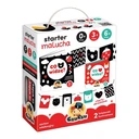 CZUCZU STARTER MALUCHA KSIĄŻECZKI SENSORYCZNE KONTRASTOWE 0M+