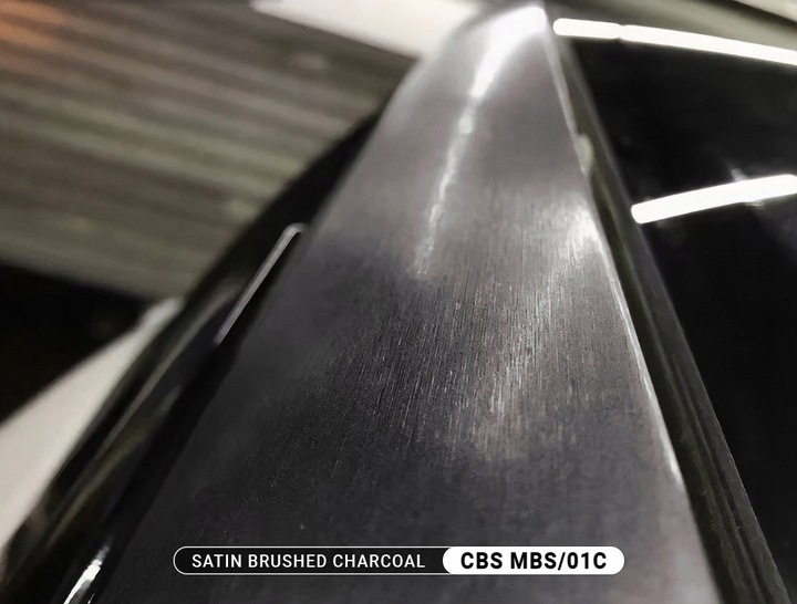 Carbins CBS MBS/01C - szczotkowane aluminium 1m