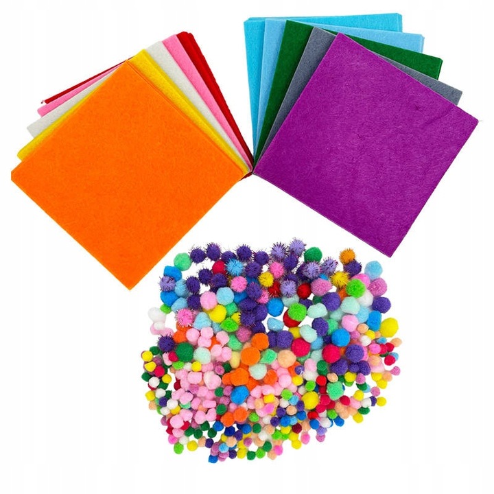 ZESTAW KREATYWNY PLASTYCZNY dla dzieci 1500el