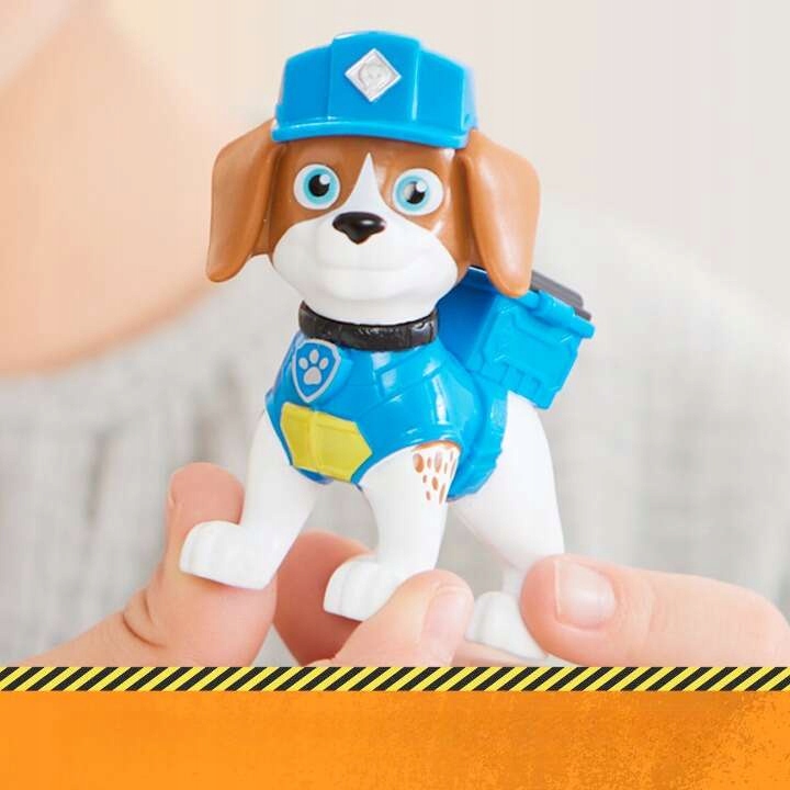 PSI PATROL WYWROTKA WHEELER RUBBLE I CREW POJAZD BUDOWALNY + FIGURKA