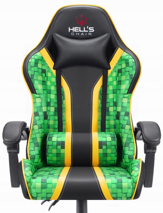 FOTEL GAMINGOWY DLA GRACZA BIUROWY HELL'S