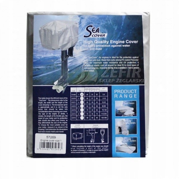 POKROWIEC NA SILNIK 30-90KM - 00664