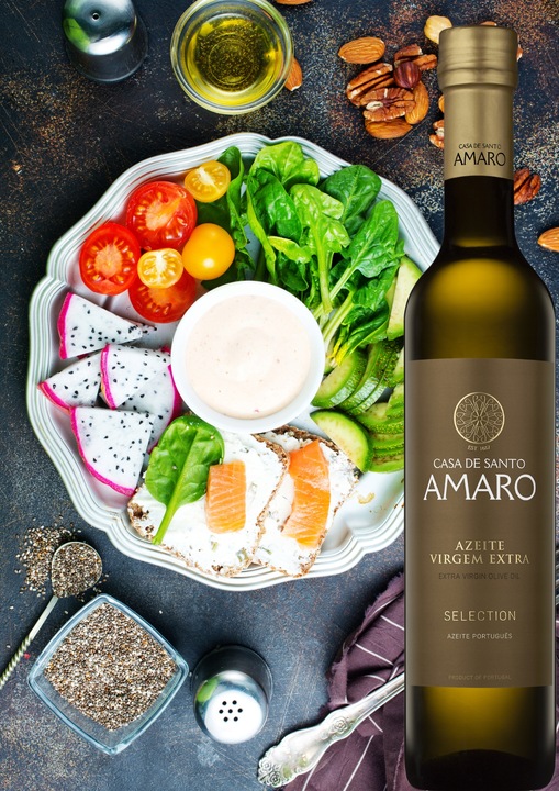 CASA DE SANTO AMARO SELECTION DOP/PDO OLIWA Z OLIWEK EXTRA VIRGIN 500ML